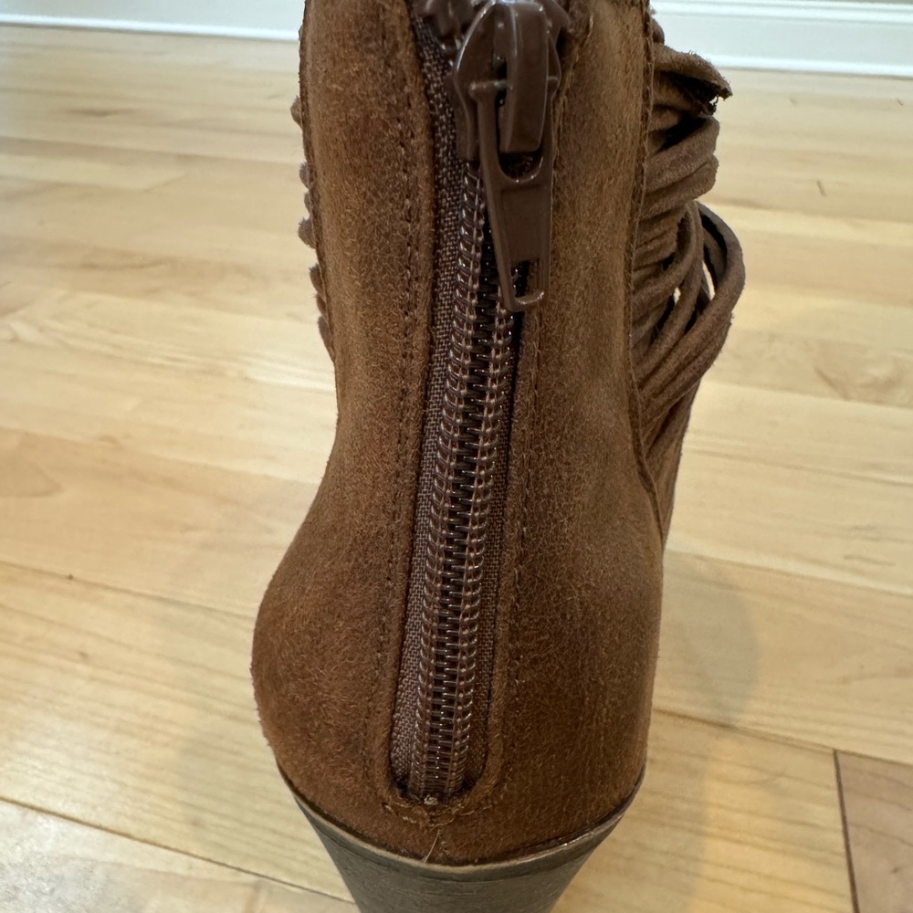 Fergalicious Brown Western Bootie - Picture 7 of 9